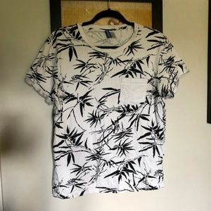 H&M Patterned Pocket Tee